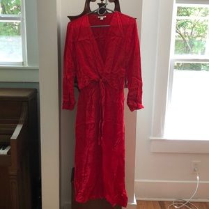 Topshop Red Dress